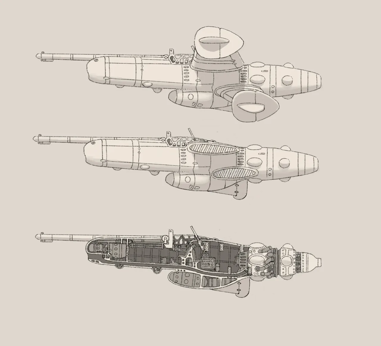 Light gunboat — Aeria